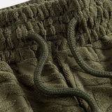 Animal Print Towel Shorts