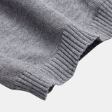 Twisted Jacquard Knit Zipper Polo & Slim Fit Tapered Pants
