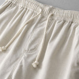 Classic Straight-Leg Linen Trousers