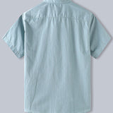 Men's Cotton Button-Down Shirt