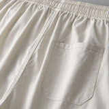 Classic Straight-Leg Linen Trousers