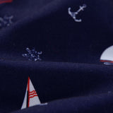 Sailboat Anchor Pattern Swim Trunks