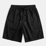 Diamond Patterned Jacquard Shorts