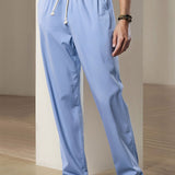 Classic Straight-Leg Linen Trousers