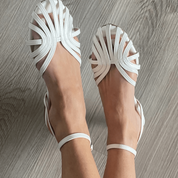 Emilija™ | Auksinių Papuošalų Sandalai
