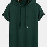 Striped Jacquard Hoodie and Shorts Set