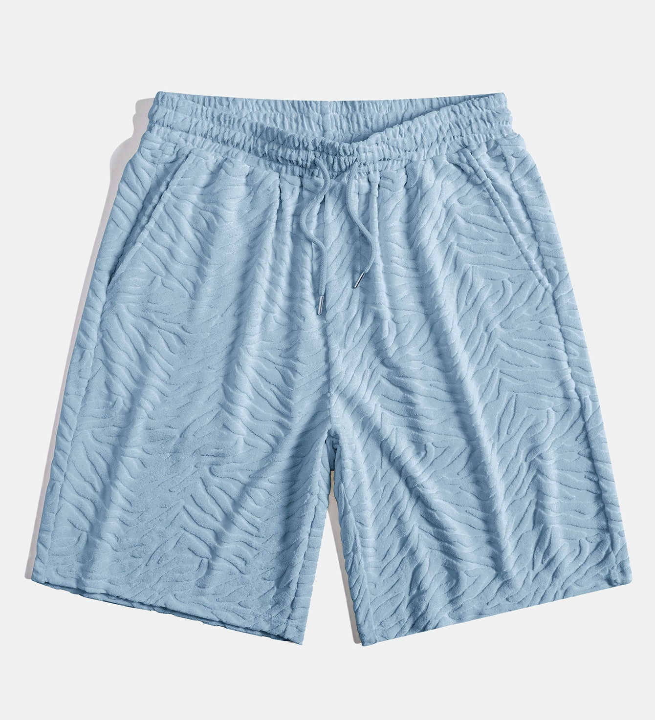 Animal Print Towel Shorts