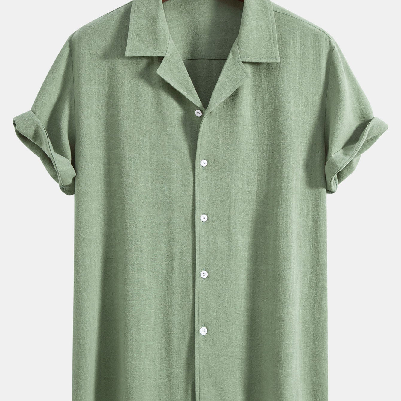Cuban Shirt in Linen and Rayon Blend