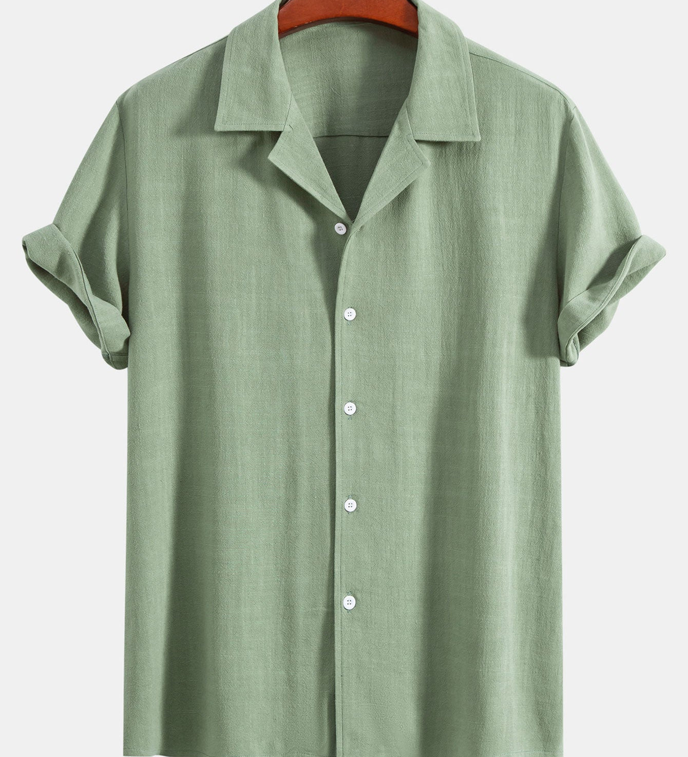 Cuban Shirt in Linen and Rayon Blend
