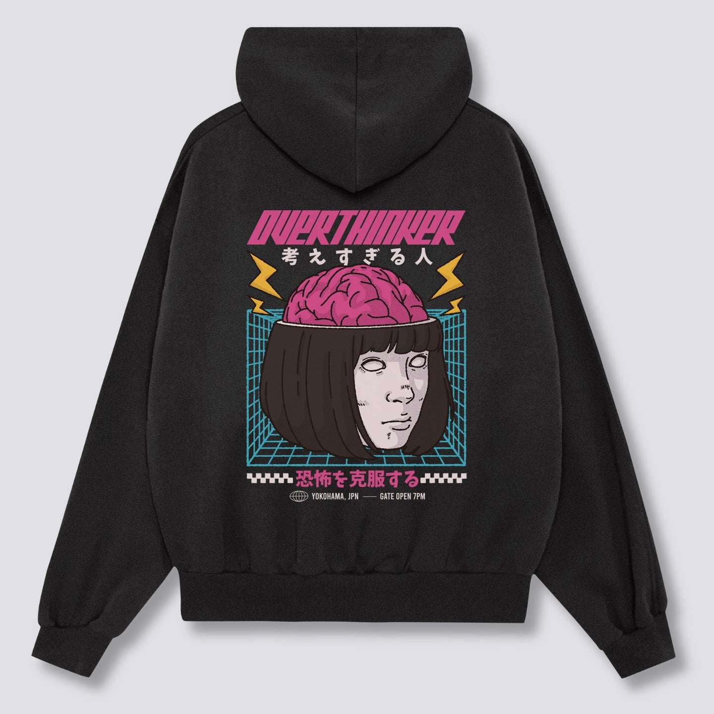Perdėtas mąstytojas Hoodie