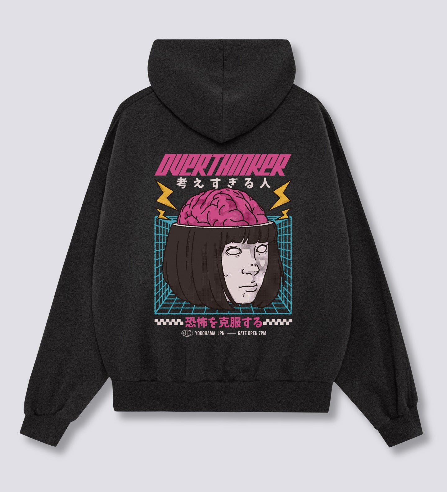 Perdėtas mąstytojas Hoodie