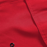 Geometric Color Block Button-Up Shirt with Matching Swim Shorts