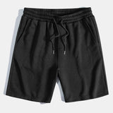 Striped Jacquard Hoodie and Shorts Set