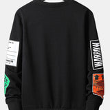 Graphic Slogan Print Sweatshirt