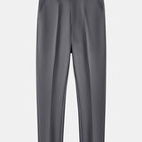 Twisted Jacquard Knit Zipper Polo & Slim Fit Tapered Pants