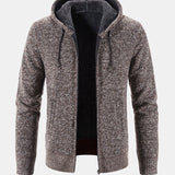Men's Zip-Up Hooded Sweatshirt