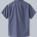 Men's Cotton Button-Down Shirt