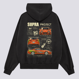 Supra projekto džemperis su gobtuvu