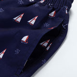 Sailboat Anchor Pattern Swim Trunks