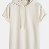 Striped Jacquard Hoodie and Shorts Set