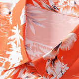 Tropical Palm Tree Print Button-Up Shirt