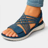 Sandales Orthopédiques Tressées Confort Sofia
