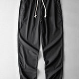 Classic Straight-Leg Linen Trousers