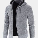 Men's Zip-Up Hooded Sweatshirt