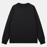 Set of 3 Basic Long Sleeve T-Shirts with Ribbed Cuffs