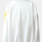 Graffiti-Inspired Slogan Sweatshirt