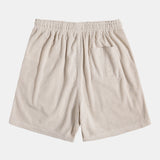 Short-Sleeved Corduroy Button Up Shirt & Shorts