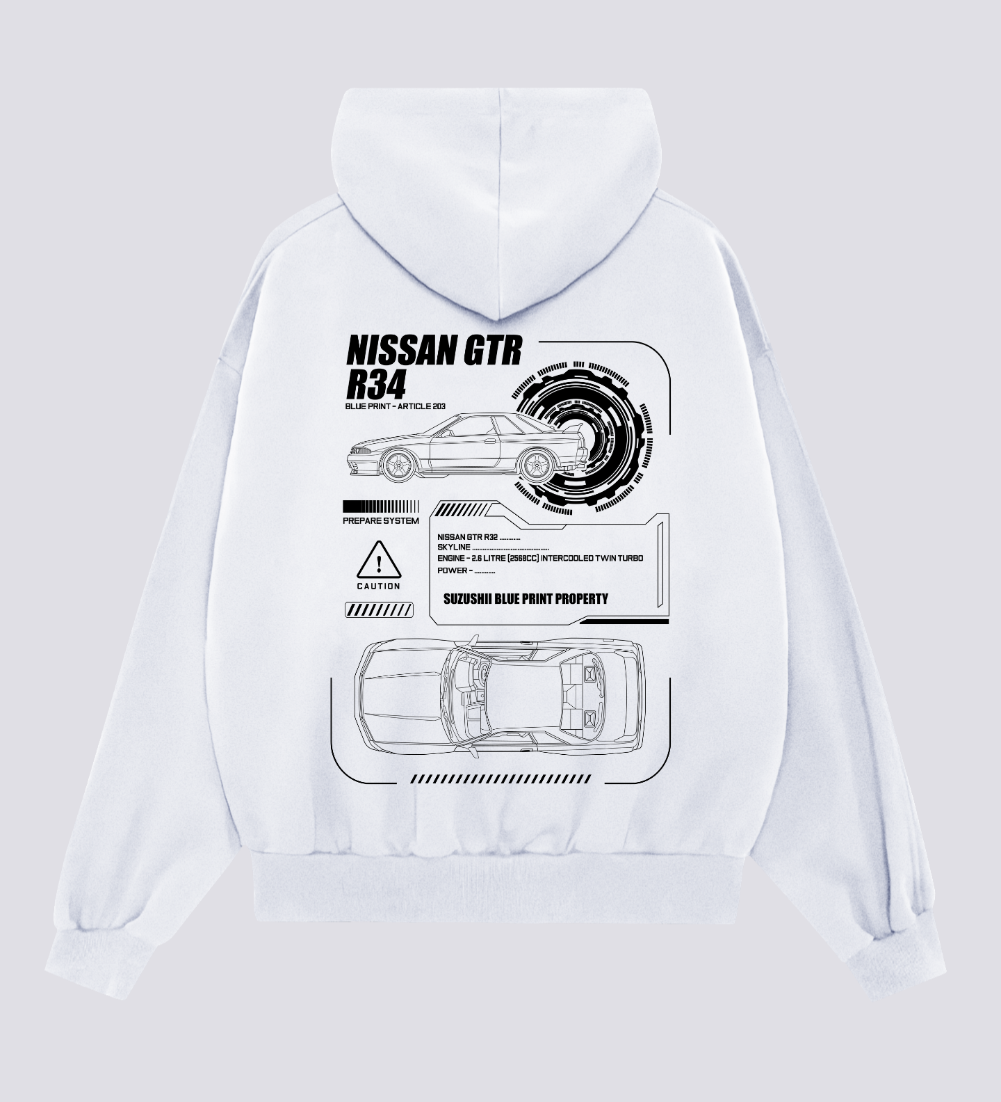 GTR Blueprint Hoodie