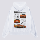 Supra projekto džemperis su gobtuvu