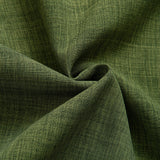 Long Sleeve Stand Collar Top with Straight Leg Linen Trousers