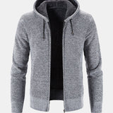 Men's Zip-Up Hooded Sweatshirt