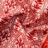 Button-Up Shirt with Paisley Border Design