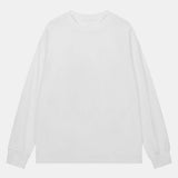Set of 3 Basic Long Sleeve T-Shirts with Ribbed Cuffs