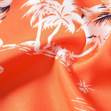 Tropical Palm Tree Print Button-Up Shirt