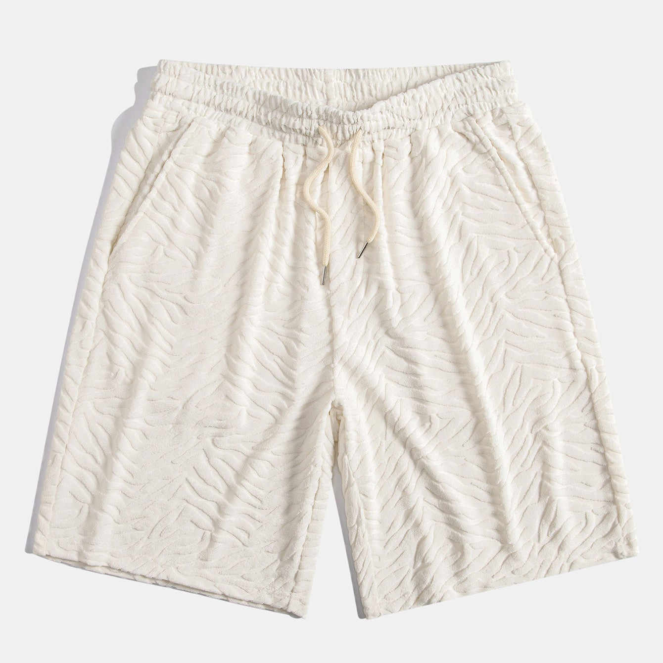 Animal Print Towel Shorts