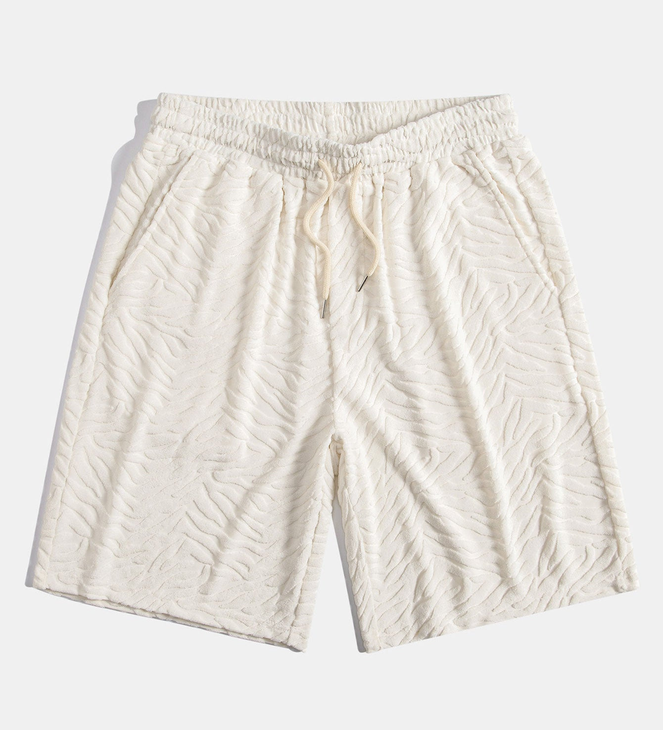 Animal Print Towel Shorts