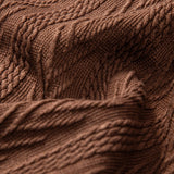 Textured Jacquard Cuban-Style Shirt