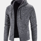 Men's Zip-Up Hooded Sweatshirt