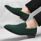 Aurimas™ | Elegantiški zomšiniai mokasinai