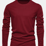 Essential Long Sleeve Cotton Tee