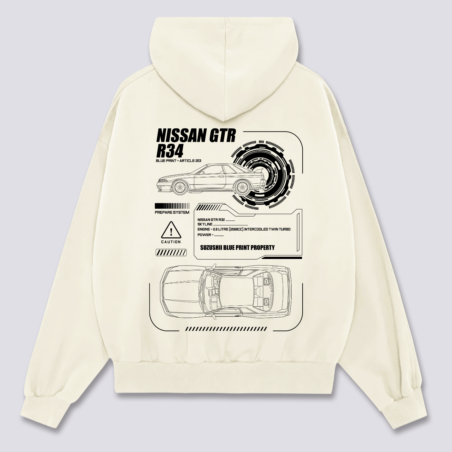 GTR Blueprint Hoodie