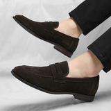 Aurimas™ | Elegantiški zomšiniai mokasinai