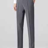 Twisted Jacquard Knit Zipper Polo & Slim Fit Tapered Pants