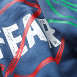 Graffiti-Inspired Slogan Sweatshirt
