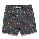 Sailboat Anchor Pattern Swim Trunks