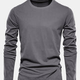 Essential Long Sleeve Cotton Tee